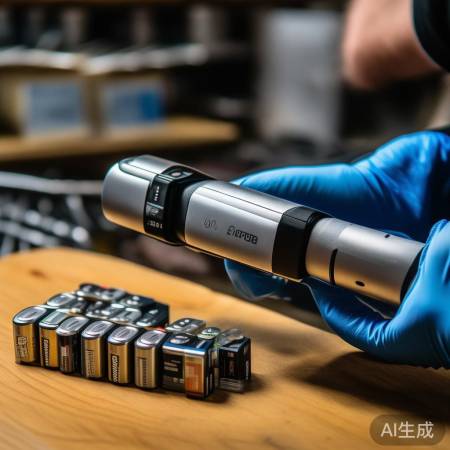 “指纹锁电池老化,快换新电池!