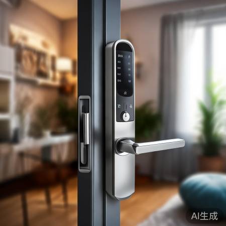 海尔指纹锁,防撬报警,守护家安