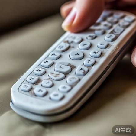 “遥控器表面清洁,按键更灵敏。