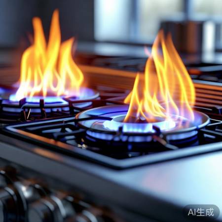 高效灶具,火焰均匀,烹饪利器。