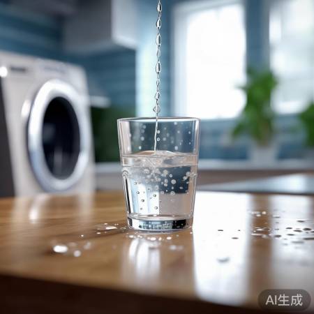 “水变浑浊或异味,洗衣机溶出物