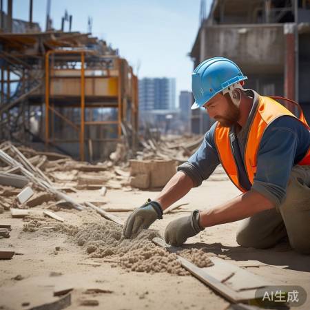 清理现场，保障师傅操作空间