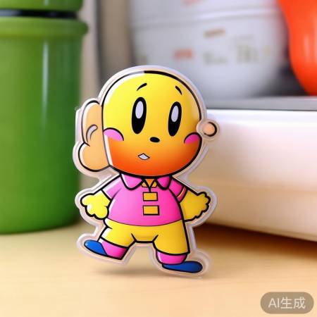 环保材质,立体小新冰箱贴,持久