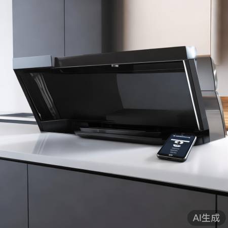 时尚烟灶,自净远程控,懒人福音