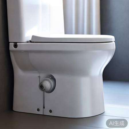 定位智能马桶风扇位置,检查固定