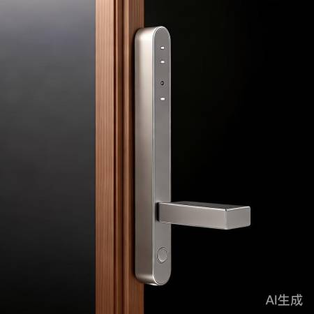 小米指纹锁,低调高端,简约设计