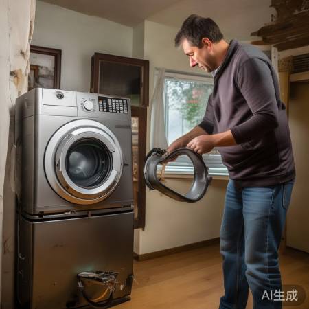 荣事达洗衣机底盘维修教程