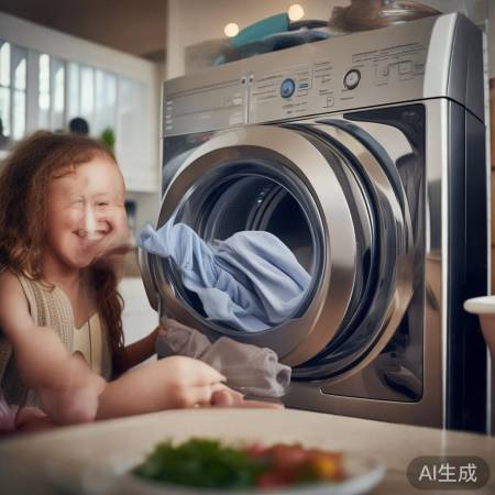 洗衣机解放双手，一机多用便捷生