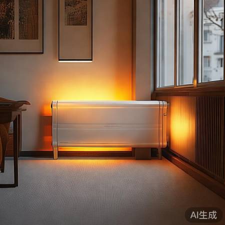 暖气片合理布局,提高暖气效率。