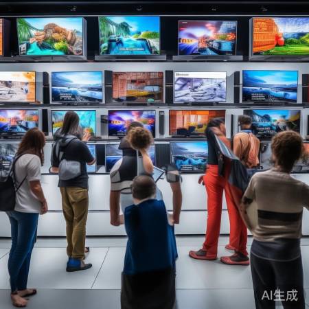 挑选2023年50寸4K电视攻