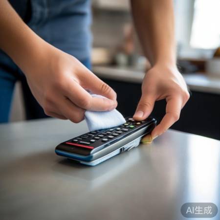 清洁遥控,酒精擦拭,去污除指纹