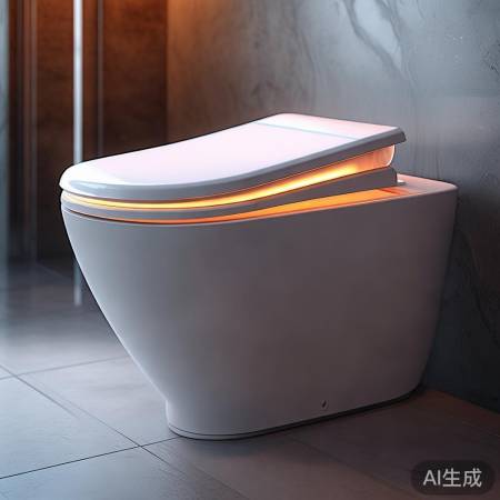 智能马桶座圈温暖舒适,人性化设