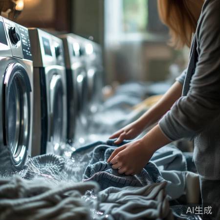 衣物分开洗,厚薄均配防不平