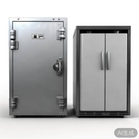 保险柜紧凑存小物，冷冻柜宽敞放