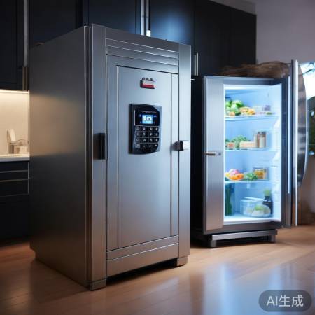 保险柜保安全，冷冻柜保鲜食。