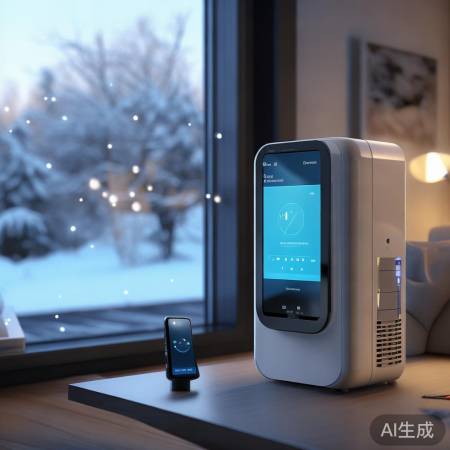 “手机APP控温，温暖冬天热水