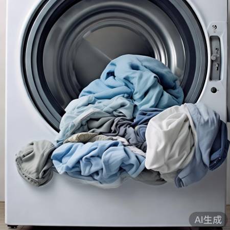 洗衣机衣物分布均,内衣内裤入袋