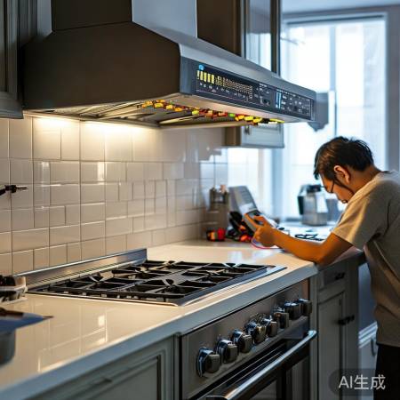 高路华油烟机电路解析,故障维修