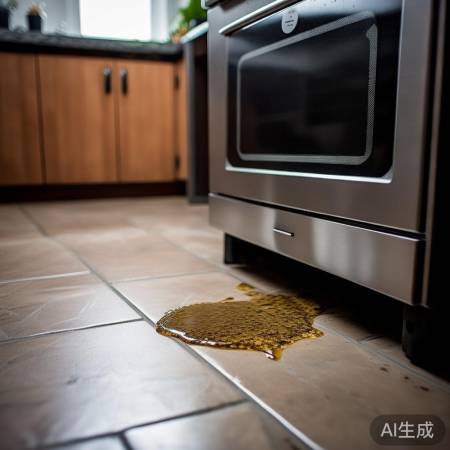 油烟机漏油,换密封圈或油杯