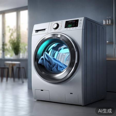 智能洗衣机,自动投放洗涤剂。