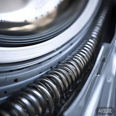 弹簧整齐无松动，质量佳。