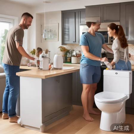 软化水器、马桶清洁、换盖板提升