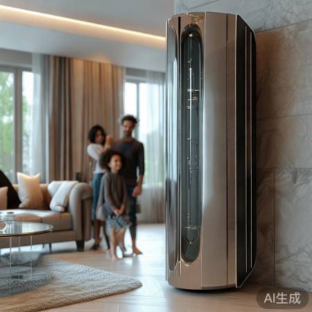 明星家庭青睐美的壁挂炉,玻璃面