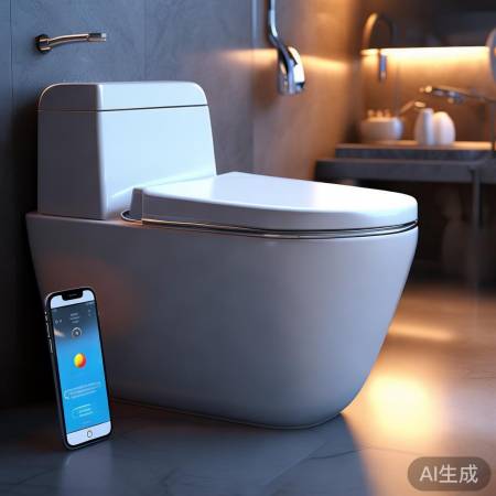 智能马桶贴心细节，除臭远程控制