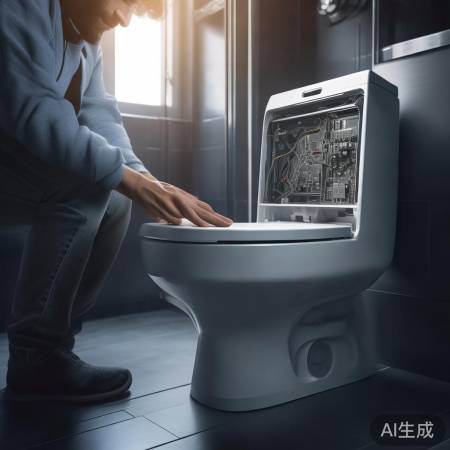 智能马桶电路检查，及时更换老化