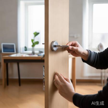 华为指纹锁Pro易安装,DIY