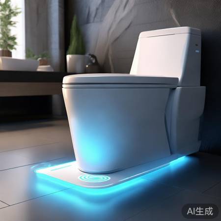 “无线充电马桶电池盒,便捷生活