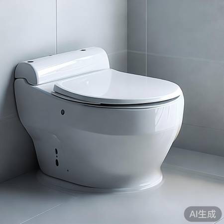 角落巧放智能马桶，节省空间又便