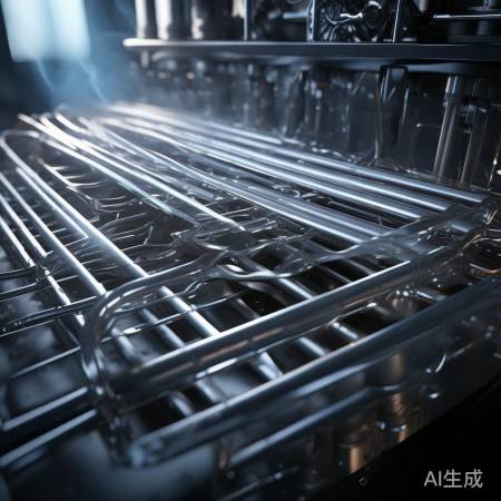 冰箱冷凝管:制冷剂变液态,散热