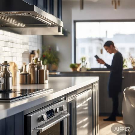 关注康佳公众号，轻松了解油烟机