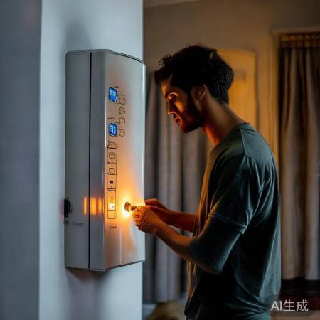 熟悉壁挂炉功能,识数字符号。