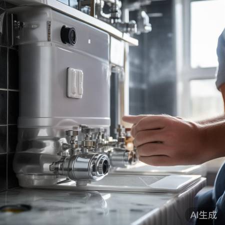 关闭电源水阀,安全换水管