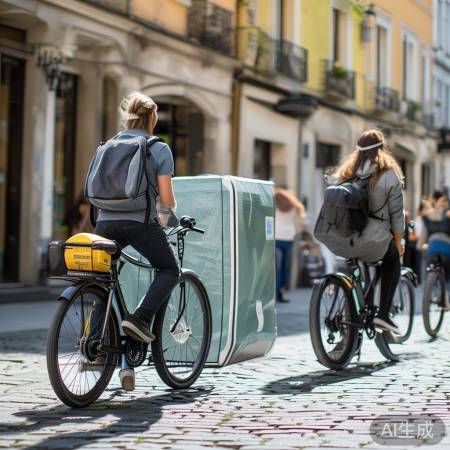 电动车搬家,绿色环保新潮流。