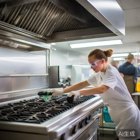 商用油烟机清洗,安全操作要领。