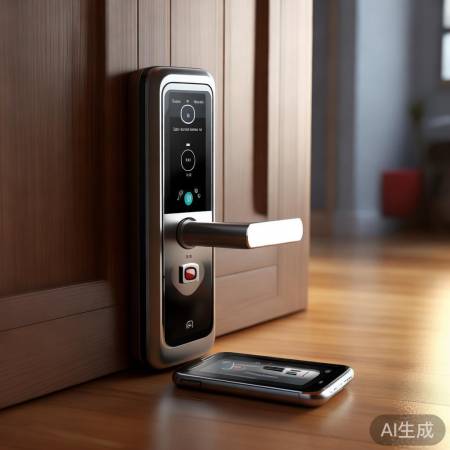 智能锁多解锁方式,双重保障,安