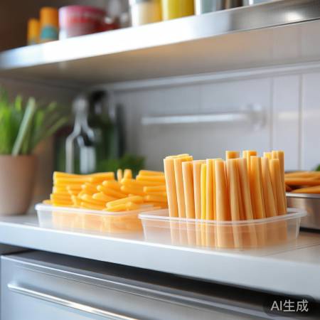 奶酪棒冷藏保存,忌冷冻。