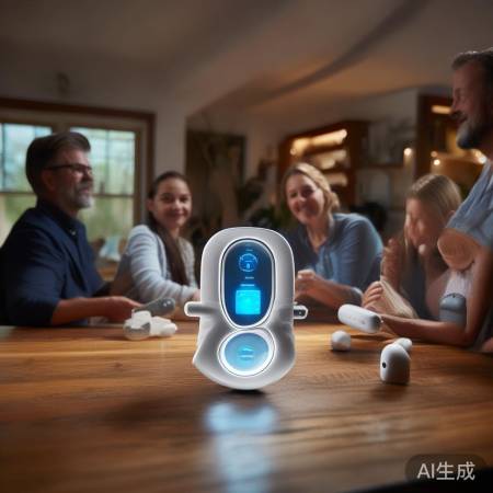 “圆钥匙,智能家居门禁新选择”