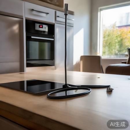 电源线长度适中,美观又安全。