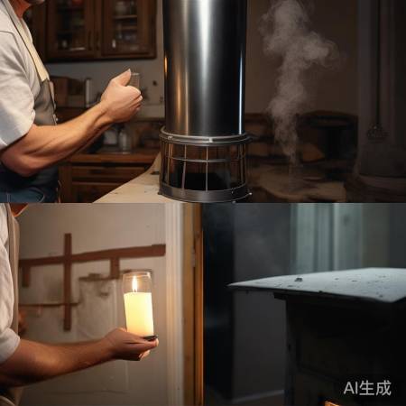 检查烟道,确保油气排放畅