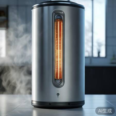 电热水器：加热管转电能加热水