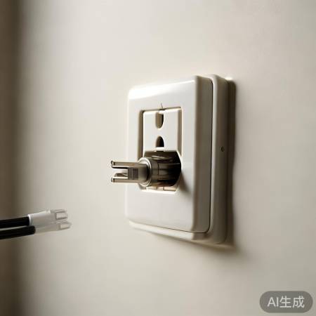 检查插头,勿强行拔取