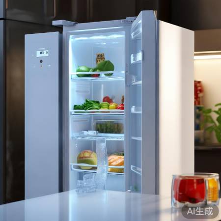 夏日美菱冰箱,冷藏3度保鲜又防