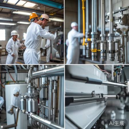 安装管道,壁挂炉热水输送通道