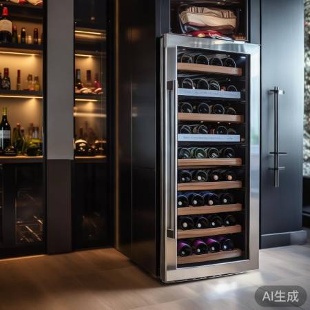 “换低噪音压缩机,红酒柜静享时
