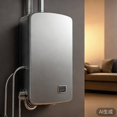 节能壁挂炉,人性排气管,安装便