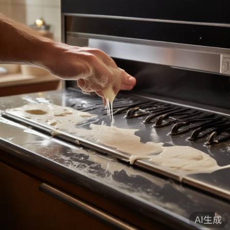 香皂堵塞油烟机,影响排烟与寿命